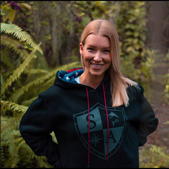 INNER LINED HOODIE | AMERICAN FLAG - Picture 4 of 7